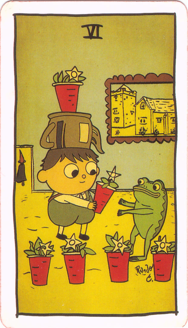 Шестёрка чаш — Tarot of the Unknown