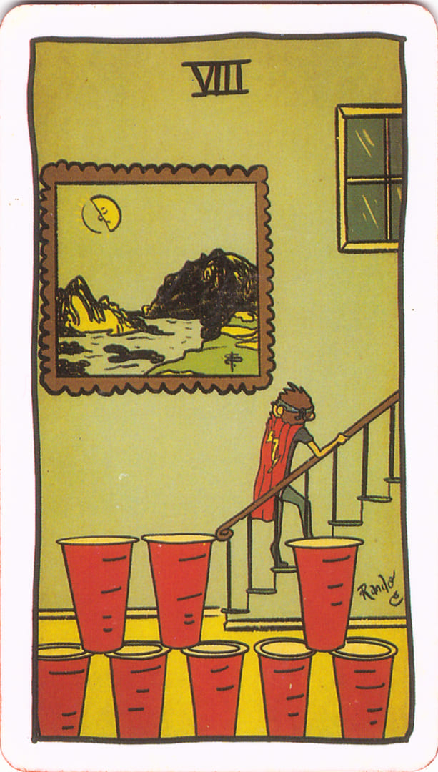 Восьмёрка чаш — Tarot of the Unknown