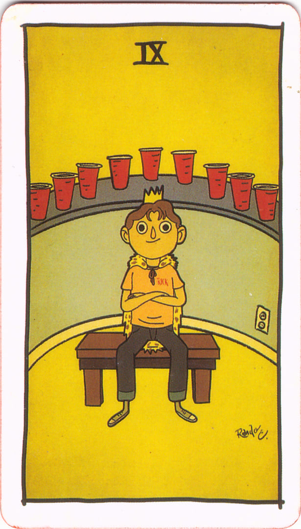 Девятка чаш — Tarot of the Unknown