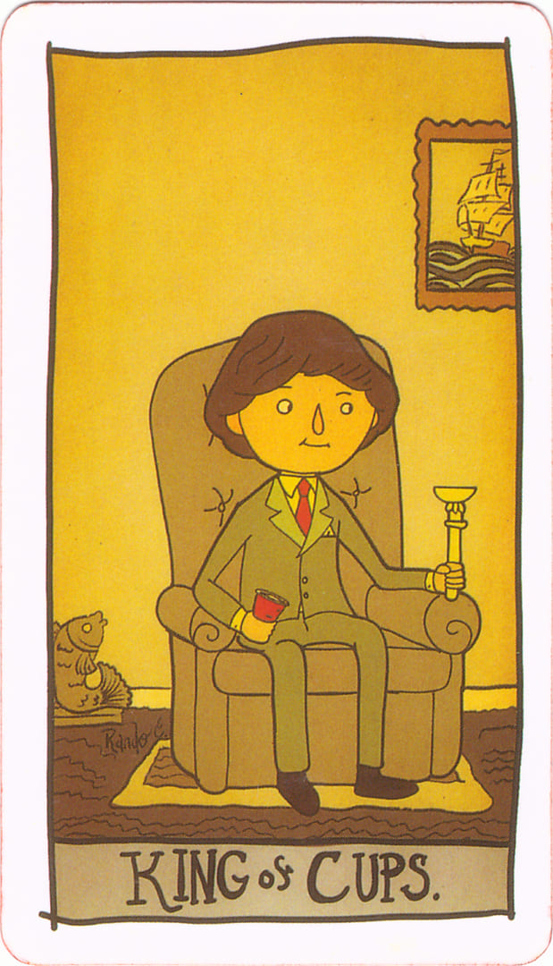 Король чаш — Tarot of the Unknown