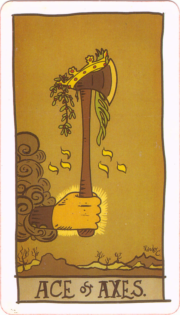 Туз мечей — Tarot of the Unknown