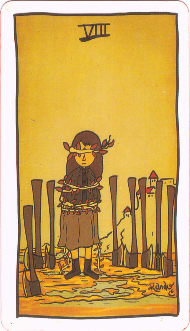 Восьмёрка мечей — Tarot of the Unknown