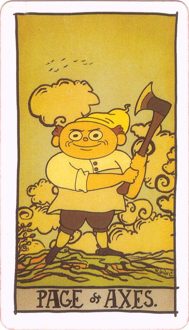 Паж мечей — Tarot of the Unknown