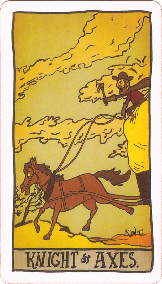 Рыцарь мечей — Tarot of the Unknown