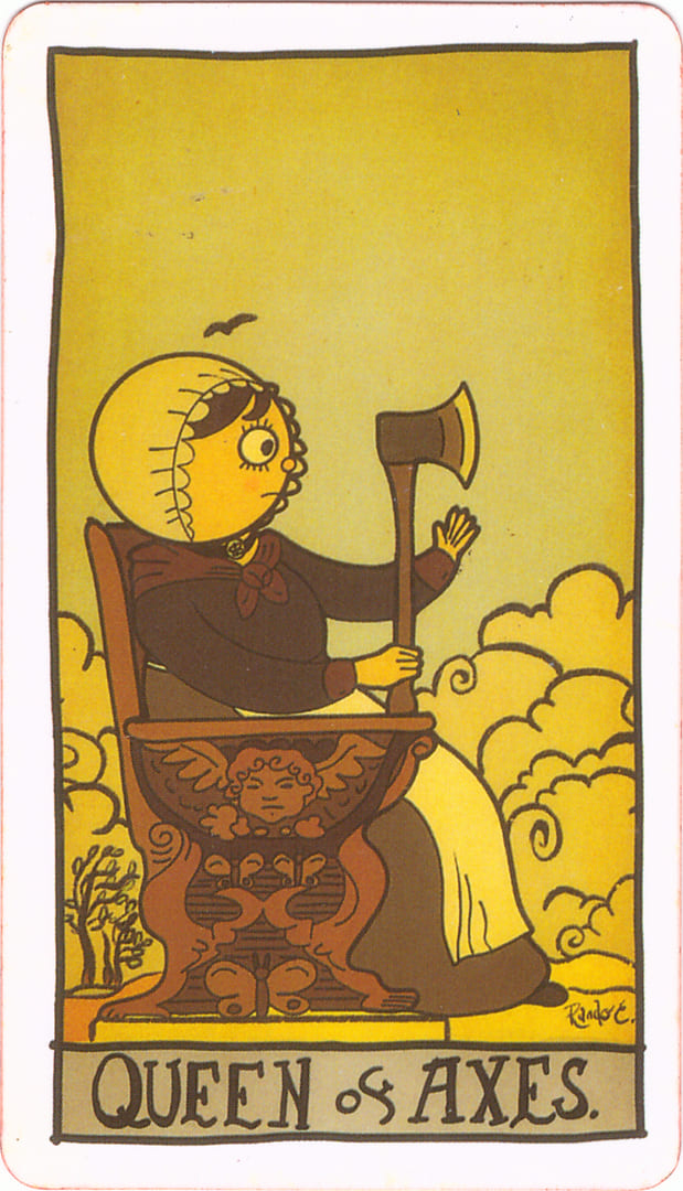 Королева мечей — Tarot of the Unknown