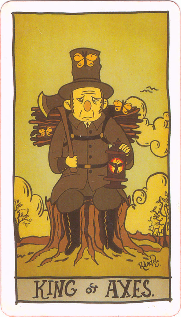 Король мечей — Tarot of the Unknown