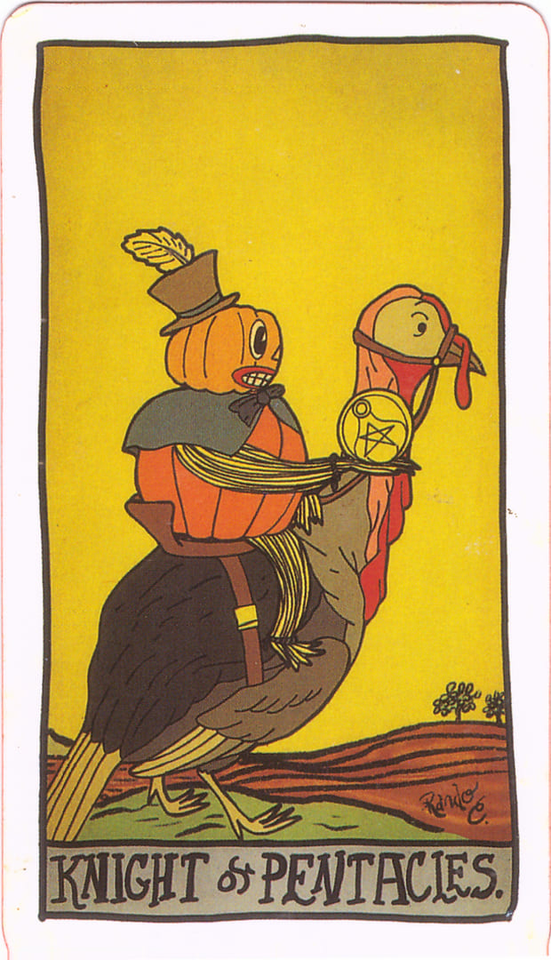 Рыцарь пентаклей — Tarot of the Unknown