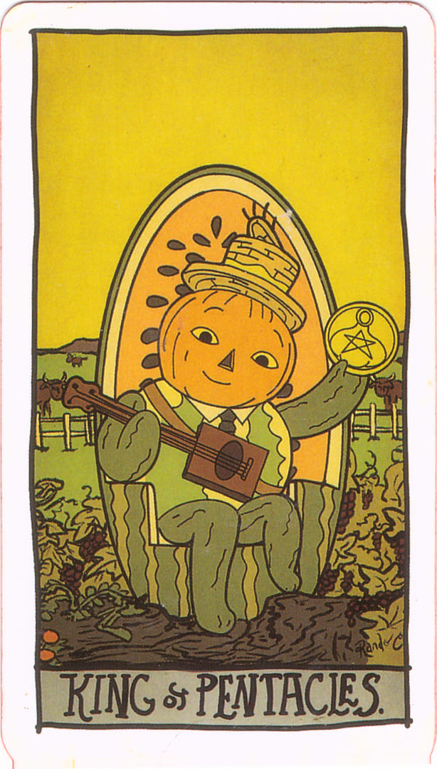 Король пентаклей — Tarot of the Unknown