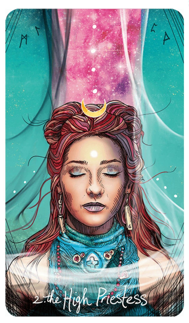 Верховная жрица — Таро Светлого провидца