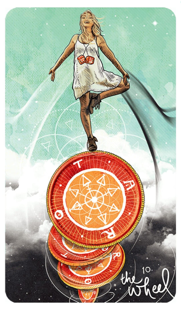 Колесо фортуны — Таро Светлого провидца