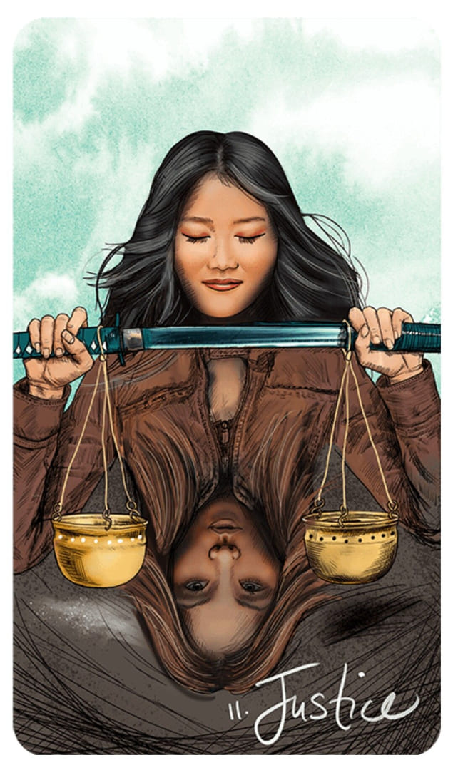 Справедливость — Таро Светлого провидца