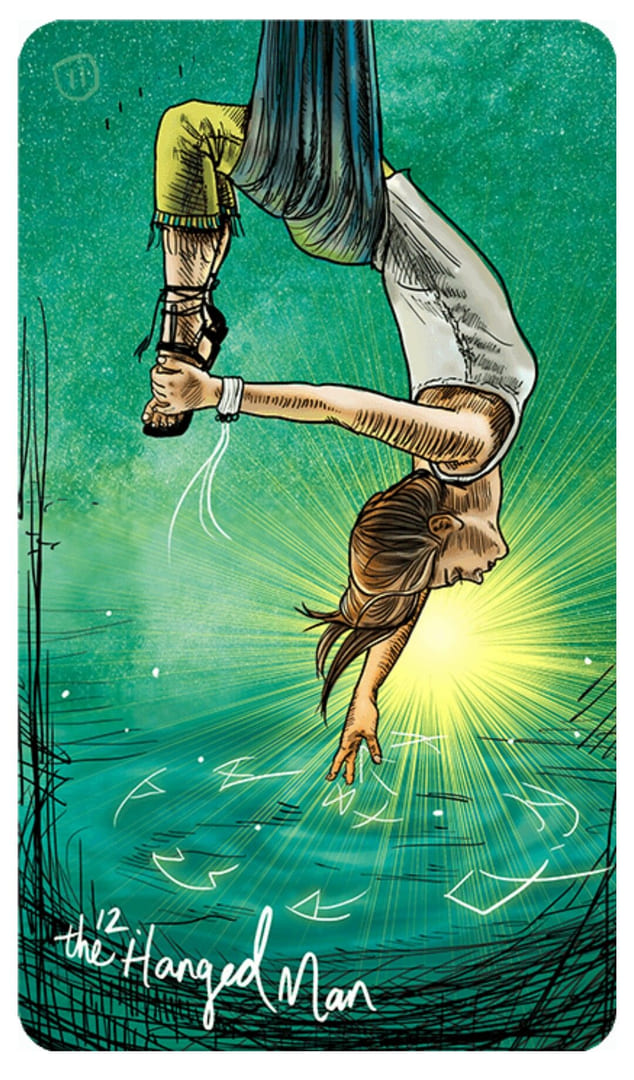 Повешенный — Таро Светлого провидца