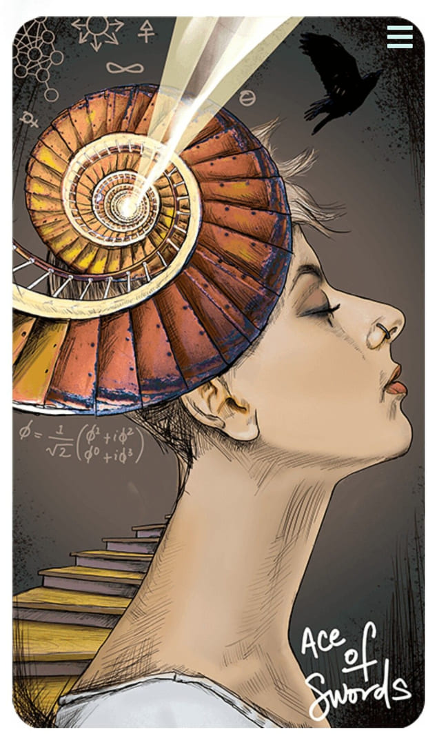 Туз мечей — Таро Светлого провидца