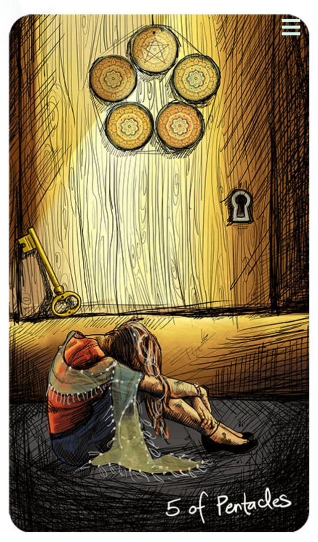 Пятёрка пентаклей