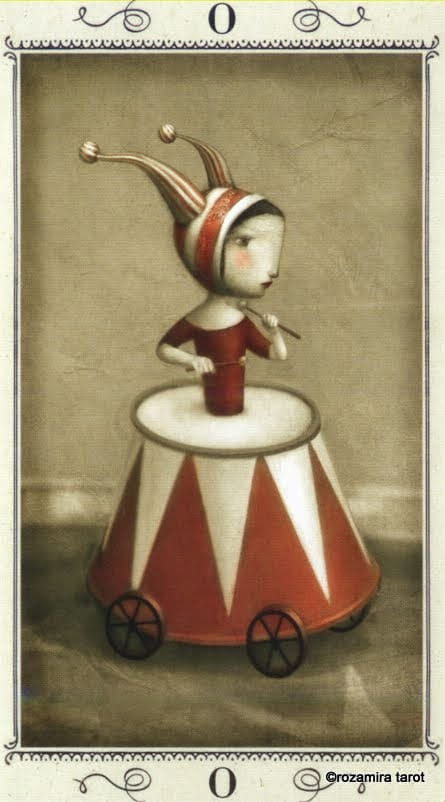 Дурак — Таро Николетты Чекколи