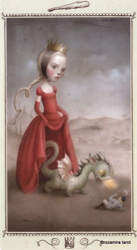 Король жезлов — Таро Николетты Чекколи