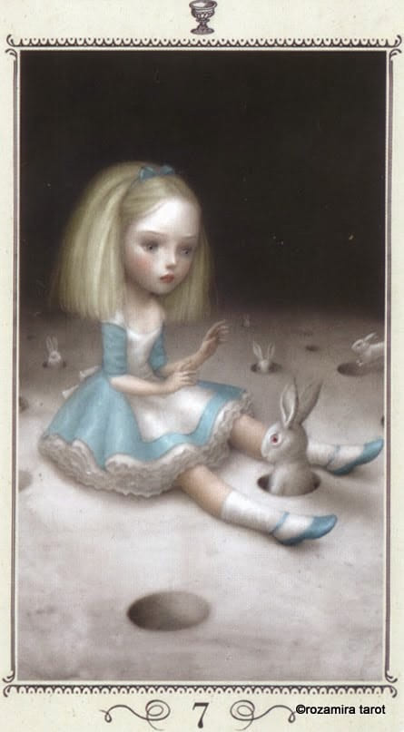 Семёрка чаш — Таро Николетты Чекколи