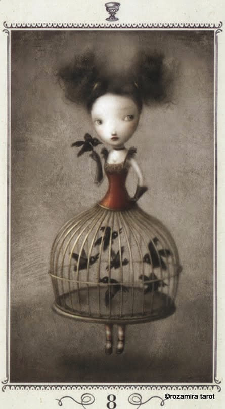 Восьмёрка чаш — Таро Николетты Чекколи