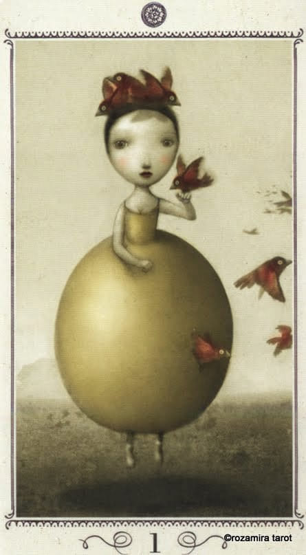 Туз пентаклей — Таро Николетты Чекколи