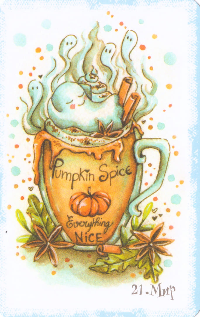 Мир — Boo Tarot