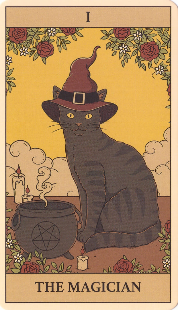 Маг — Cats Rule the Earth Tarot