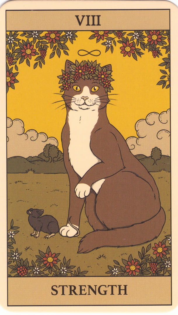 Сила — Cats Rule the Earth Tarot