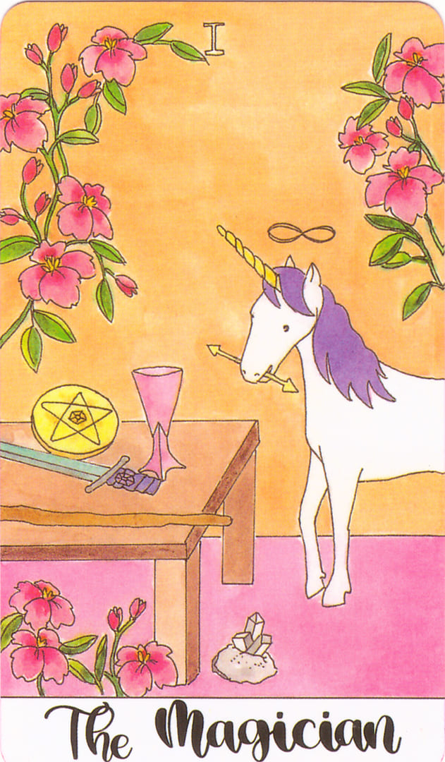 Маг — Таро Кристальных Единорогов