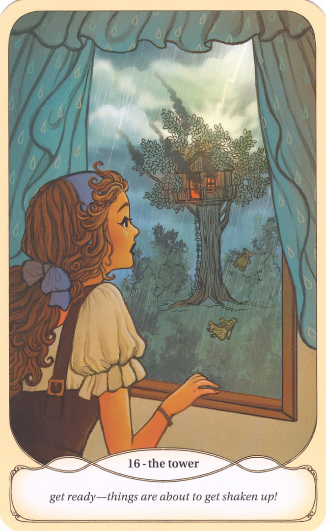 Башня — Уютное Таро Ведьмы