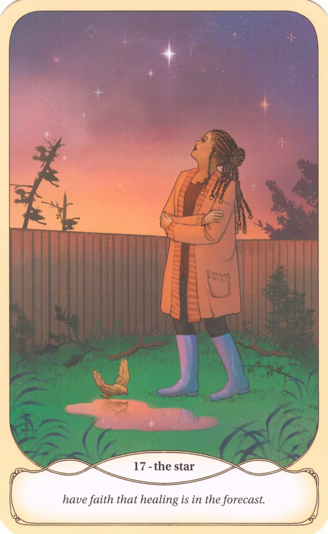 Звезда — Уютное Таро Ведьмы