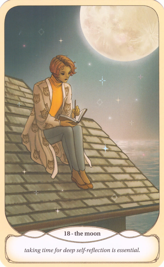 Луна — Уютное Таро Ведьмы