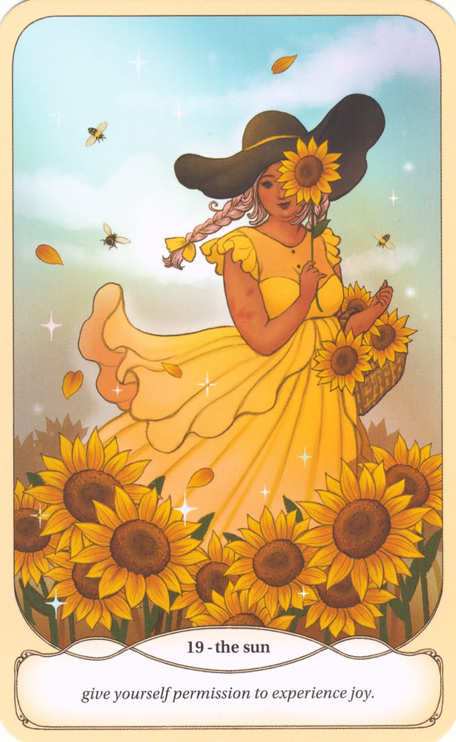 Солнце — Уютное Таро Ведьмы