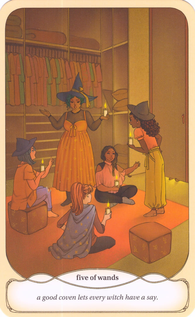 Пятёрка жезлов