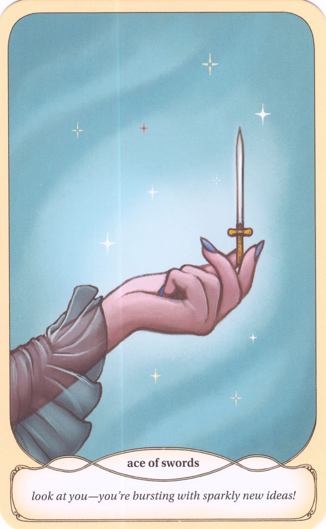 Туз мечей — Уютное Таро Ведьмы