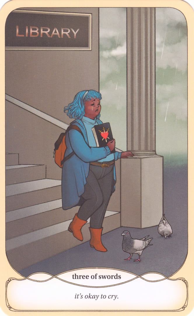 Тройка мечей — Уютное Таро Ведьмы