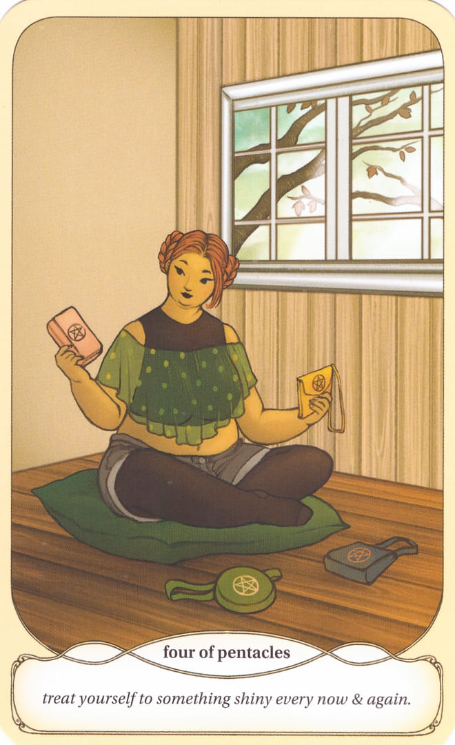 Четверка пентаклей