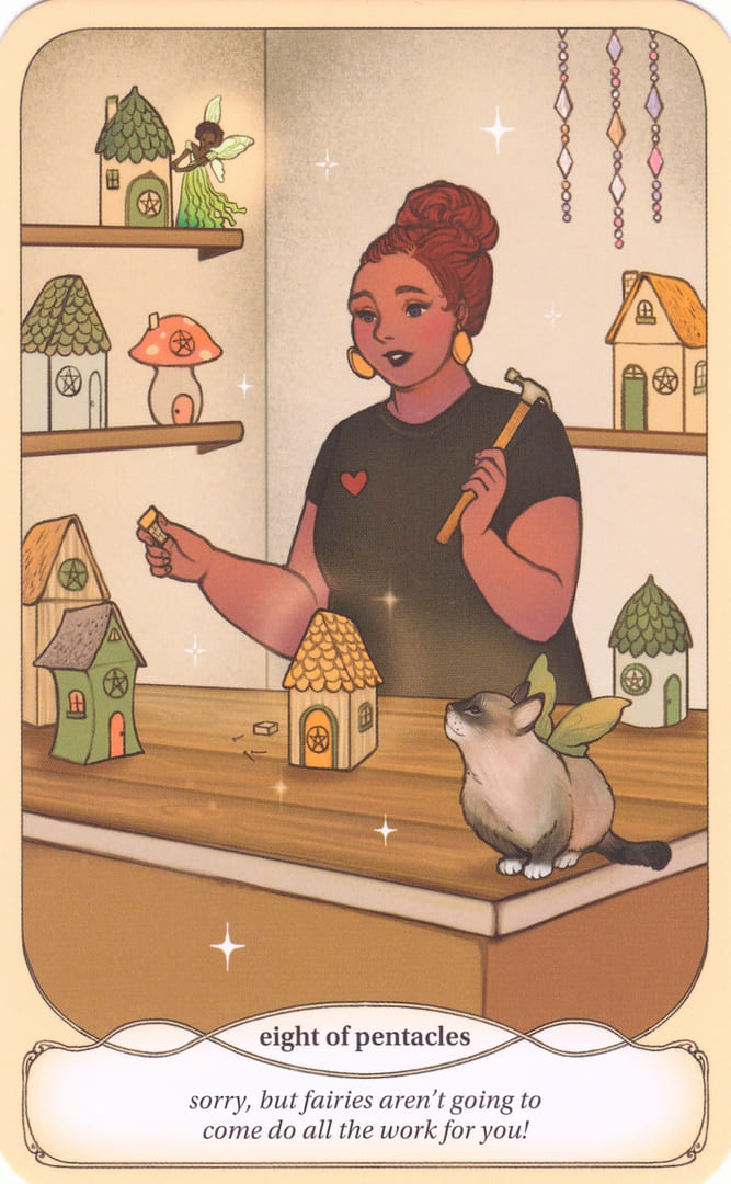 Восьмёрка пентаклей