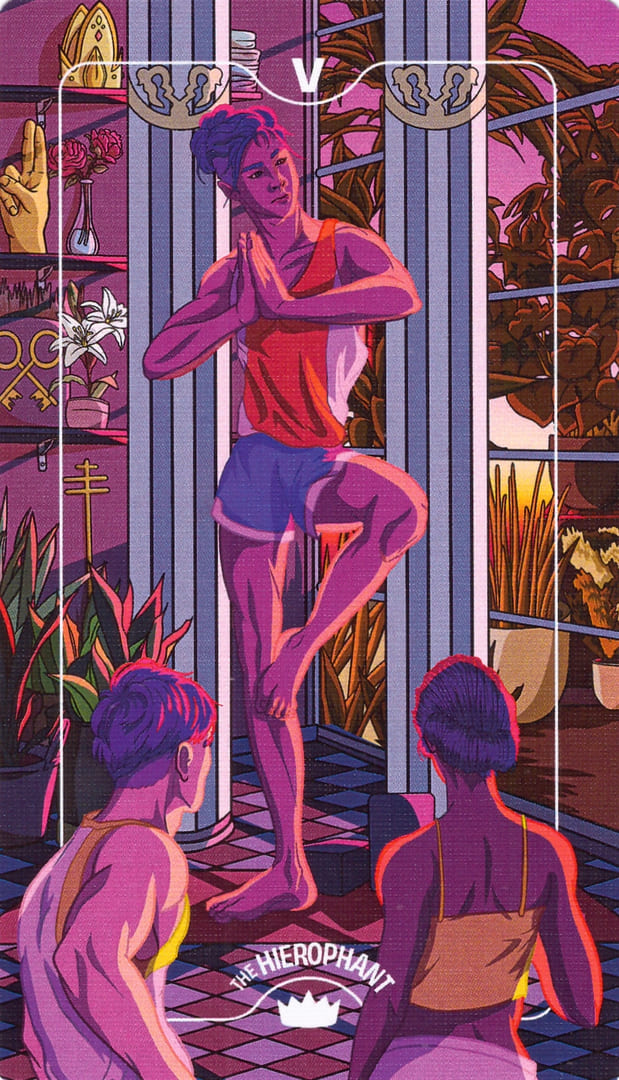 Иерофант — Deck of Luminaries Tarot