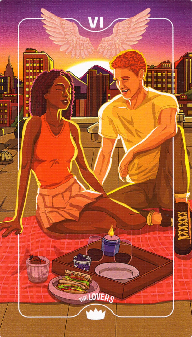 Влюбленные — Deck of Luminaries Tarot