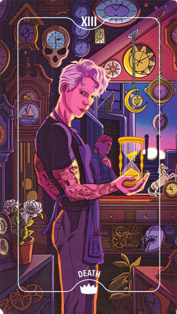 Смерть — Deck of Luminaries Tarot