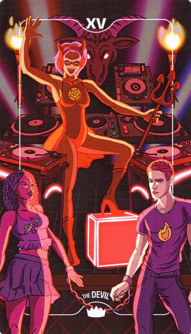 Дьявол — Deck of Luminaries Tarot