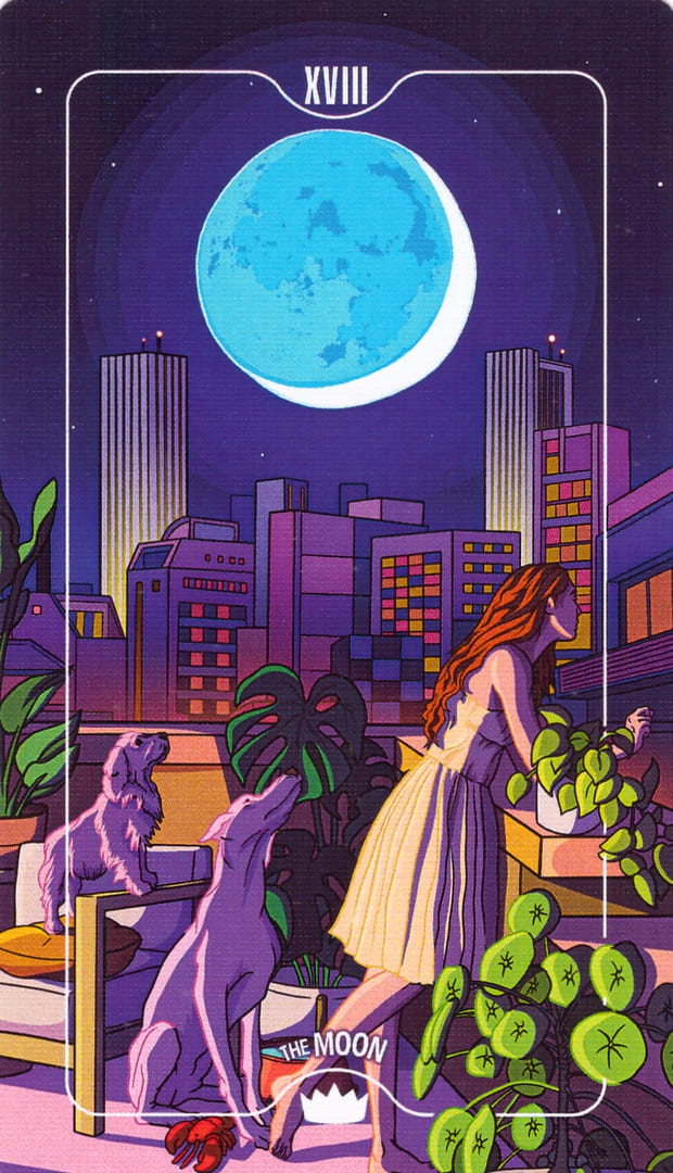 Луна — Deck of Luminaries Tarot