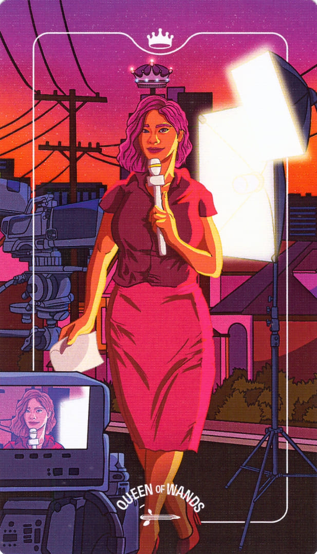 Королева жезлов — Deck of Luminaries Tarot