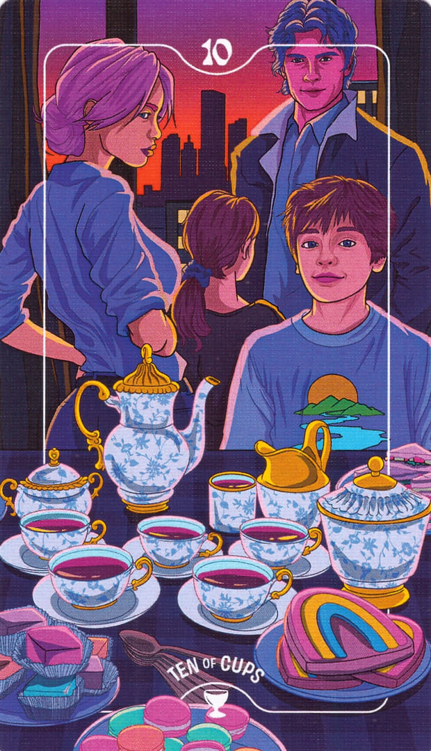 Десятка чаш — Deck of Luminaries Tarot