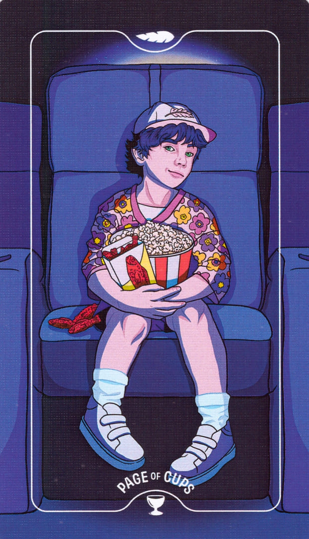 Паж чаш — Deck of Luminaries Tarot