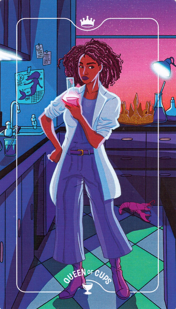 Королева чаш — Deck of Luminaries Tarot