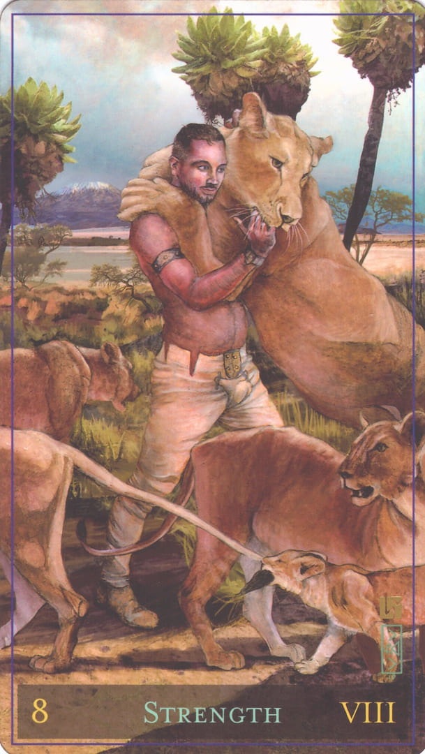 Сила — Таро божественной маскулинности