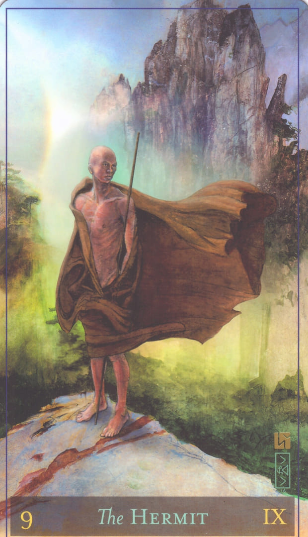 Отшельник — Таро божественной маскулинности