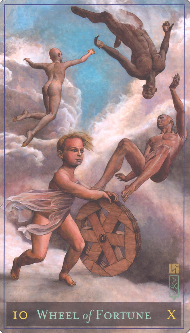 Колесо фортуны — Таро божественной маскулинности