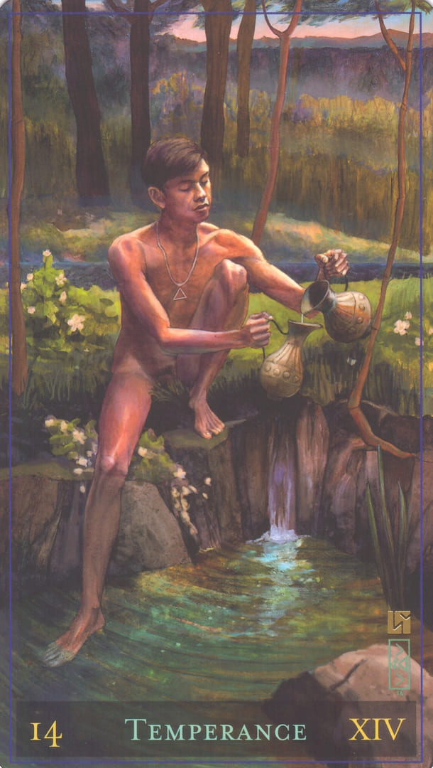 Умеренность — Таро божественной маскулинности