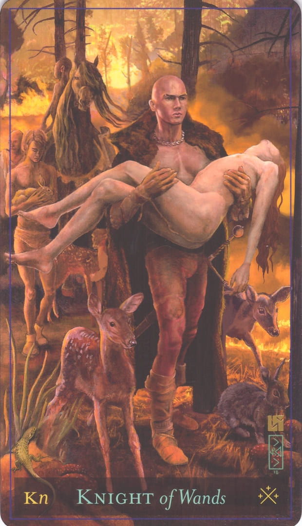 Рыцарь жезлов — Таро божественной маскулинности